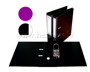 Mape reistrs A4, 50mm, PP+PP, gaii violeta, X FILE